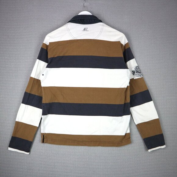 Point Zero Polo Longsleeve Rugby Shirt Medium - Picture 2 of 8